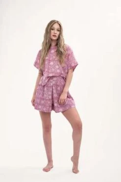 Maelu DesignsFleur Short - Millie Blockprint -AGOLDE Store Maelu Designs Fleur Short Millie Blockprint 20230617235620