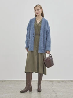 Maison De InesClassic Shirt Dress - Khaki 11 Maison De InesClassic Shirt Dress - Khaki -AGOLDE Store Maison De Ines Classic Shirt Dress Khaki 20231013164104