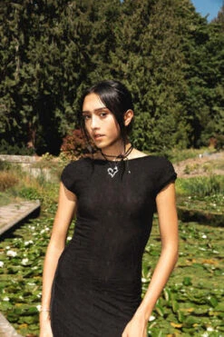 Find Me NowMariposa Lace Backless Midi Dress - Night -AGOLDE Store Mariposa Lace Backless Midi Dress in Night 20230823061426 2