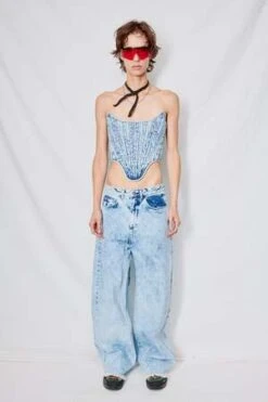 Marques AlmeidaAcid Wash Denim Shaped Corset - Acid Wash Denim 10 Marques AlmeidaAcid Wash Denim Shaped Corset - Acid Wash Denim -AGOLDE Store Marques Almeida Acid Wash Denim Shaped Corset Acid Wash Denim 20230928195520 1