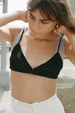 Maryam Nassir ZadehForm Bra - Pale Blue -AGOLDE Store Maryam Nassir Zadeh Form Bra Pale Blue 20230717075037 1