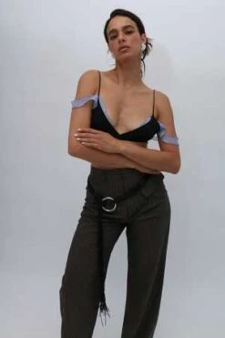 Maryam Nassir ZadehForm Bra - Pale Blue -AGOLDE Store Maryam Nassir Zadeh Form Bra Pale Blue 20230717075039 1