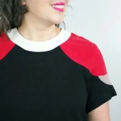 Jennifer GlasgowMeri Dress - Black/Red/Fawn -AGOLDE Store Meri Dress Black Red Fawn 20230915083012 2