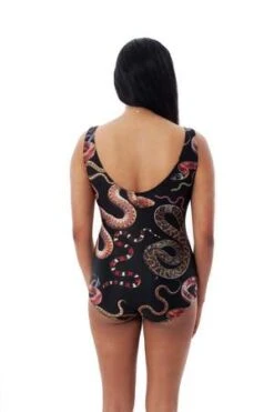 Minnow BathersViper Maillot - Snake Print -AGOLDE Store Minnow Bathers Viper Maillot Snake Print 20220609162815 1