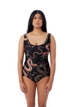 Minnow BathersViper Maillot - Snake Print -AGOLDE Store Minnow Bathers Viper Maillot Snake Print 20220609162815
