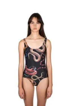 Minnow BathersViper Maillot - Snake Print -AGOLDE Store Minnow Bathers Viper Maillot Snake Print 20220609162816