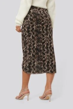NA-KDPrinted Overlap Skirt 8 NA-KDPrinted Overlap Skirt -AGOLDE Store NA KD Printed Overlap Skirt 20200315205908 2
