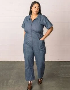 NobleDenim Utility Suit - Blue -AGOLDE Store Noble Denim Utility Suit Blue 20230426015117