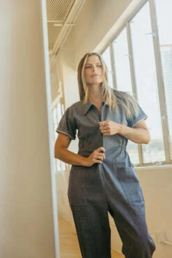 NobleDenim Utility Suit - Blue -AGOLDE Store Noble Denim Utility Suit Blue 20230426015120