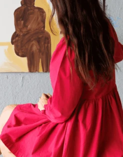 NobleOrganic Vale Dress - Petunia -AGOLDE Store Noble Organic Adult Vale Dress in Petunia 20230907171653 1