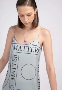 Matter Matters GalleryNot Pattern Tank Dress - Grey -AGOLDE Store Not Pattern Tank Dress Grey 20220826135342