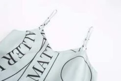 Matter Matters GalleryNot Pattern Tank Dress - Grey -AGOLDE Store Not Pattern Tank Dress Grey 20220826135343 1