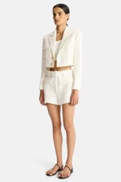 A.L.C.Oakland Short - White