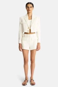 A.L.C.Oakland Short - White 11 A.L.C.Oakland Short - White -AGOLDE Store Oakland Short White 20230628112543 2