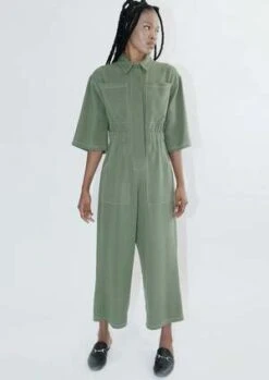 OhSevenDaysBobby Boilersuit - Moss