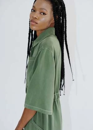 OhSevenDaysBobby Boilersuit - Moss 10 OhSevenDaysBobby Boilersuit - Moss - Image 8