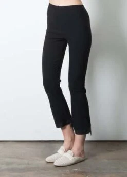 Elaine KimOlga Cropped Flare Leggings - Black