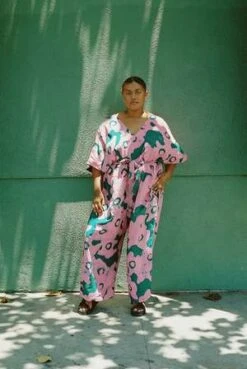 Osei-DuroEasy Jumpsuit - Pool Party -AGOLDE Store Osei Duro Easy Jumpsuit Pool Party 20220928200745 1