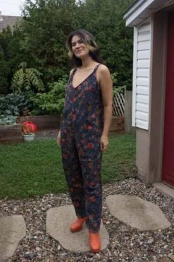 PalmaJumpsuit - Blue Floral