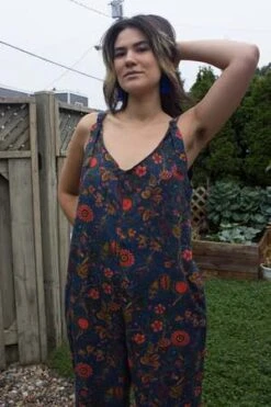 PalmaJumpsuit - Blue Floral -AGOLDE Store Palma Jumpsuit Blue Floral 20231018232637