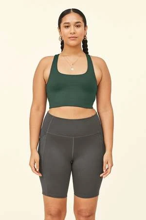 Girlfriend CollectivePaloma Bra - Moss 3 Girlfriend CollectivePaloma Bra - Moss