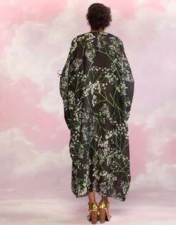 CYNTHIA ROWLEYParos Kaftan Dress - BLKMT -AGOLDE Store Paros Kaftan 20230729225413 1