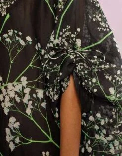 CYNTHIA ROWLEYParos Kaftan Dress - BLKMT -AGOLDE Store Paros Kaftan 20230729225413 2