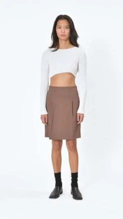 Issey MiyakePeel Skirt - Brown