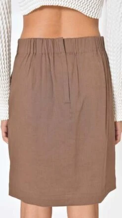 Issey MiyakePeel Skirt - Brown -AGOLDE Store Peel Skirt in Brown 20220901172706