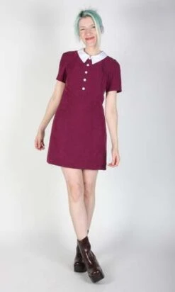 Birds Of North AmericaPeep Dress - Mulberry -AGOLDE Store Peep Dress Mulberry 20230713004635 1