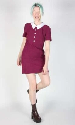 Birds Of North AmericaPeep Dress - Mulberry -AGOLDE Store Peep Dress Mulberry 20230713004635 2