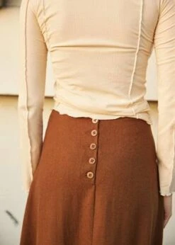 Penny SageFrances Skirt - Tobacco -AGOLDE Store Penny Sage Frances Skirt Tobacco 20230620051843
