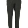 Part TwoPonte Knit Legging Pants - Black