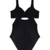 Else Mia Underwire Cut Out One Piece Suit - Black -AGOLDE Store Pre Order Mia U W Cut Out One Piece Suit Black 20230327222644