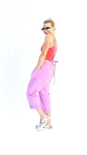 PunkwaspHeadliner Overalls - Lilac 4 PunkwaspHeadliner Overalls - Lilac - Image 2