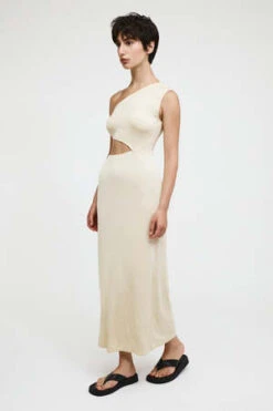 Rita RowMARTHA DRESS - Cream -AGOLDE Store RITA ROW MARTHA DRESS 20230424045120 2