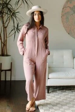 Rachel PallyHudson Jumpsuit - Dusty Rose