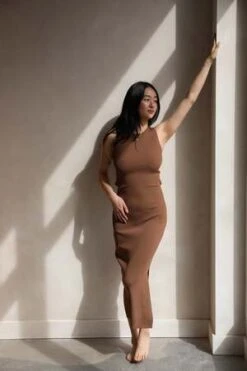 RailsSyd Dress - Toffee -AGOLDE Store Rails Syd Dress Toffee 20230408002218