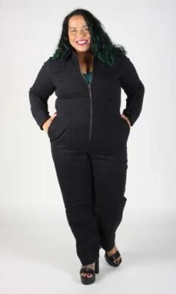 Birds Of North AmericaRain Crow Jumpsuit - Black -AGOLDE Store Rain Crow Jumpsuit Black 20230713004809 2