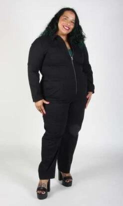 Birds Of North AmericaRain Crow Jumpsuit - Black -AGOLDE Store Rain Crow Jumpsuit Black 20230713004809 3