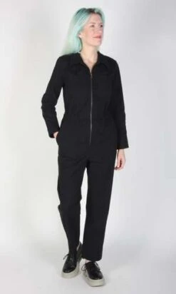 Birds Of North AmericaRain Crow Jumpsuit - Black -AGOLDE Store Rain Crow Jumpsuit Black 20230713004810 3