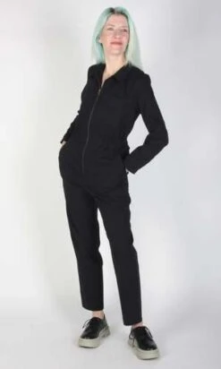 Birds Of North AmericaRain Crow Jumpsuit - Black -AGOLDE Store Rain Crow Jumpsuit Black 20230713004811 1