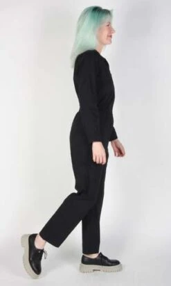 Birds Of North AmericaRain Crow Jumpsuit - Black -AGOLDE Store Rain Crow Jumpsuit Black 20230713004811 2