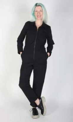 Birds Of North AmericaRain Crow Jumpsuit - Black -AGOLDE Store Rain Crow Jumpsuit Black 20230713004811