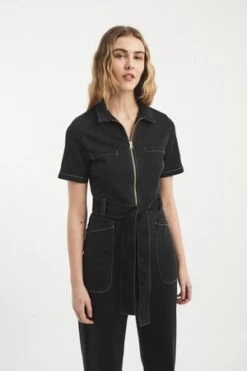 Rita RowCesca Jumpsuit - Mustard -AGOLDE Store Rita Row Cesca Jumpsuit Mustard 20221212222235 3