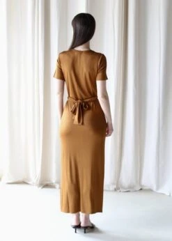 Rita RowMargaret Dress - Camel -AGOLDE Store Rita Row Margaret Dress Camel 20230406170221