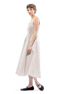 Toit VolantRita Tank Dress - Stone -AGOLDE Store Rita Tank Dress in Stone Toit Volant 20230616175725 1
