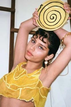 Carl Jan CruzSHAMZ BEADED BRALETTE -Yellow -AGOLDE Store SHAMZ BEADED BRALETTE 20230310024952 1