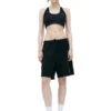 Sporty & RichCursive Shorts - Black -AGOLDE Store SPORTY RICH Black Cursive shorts 20230823075511