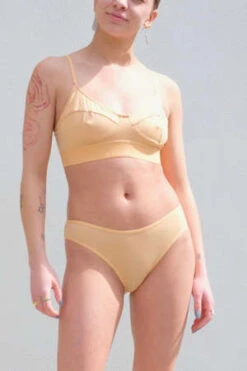 BaserangeSS23 Soft Bra - DAF Yellow